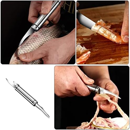 Кабилок мулти алатка ракчиња линија риба со нож нож ракчиња ленти за ленти од не'рѓосувачки челик чиста ракчиња линија за отстранување