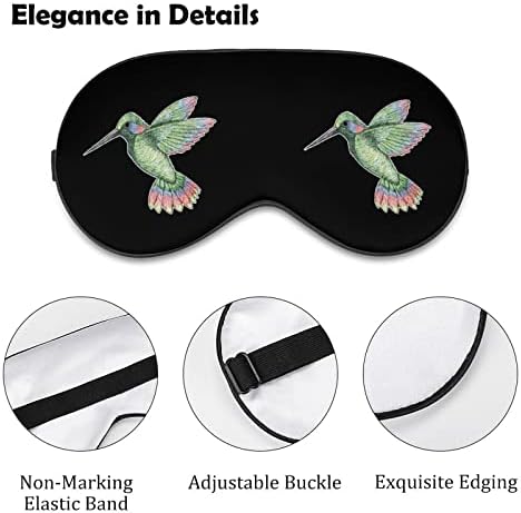 Мека маска за мека за очи за засенчување на очите Ефективно засенчување маска за засенчување удобност слепило со еластична лента за прилагодување
