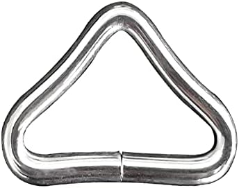 Трамон триаголник тока, 10 парчиња триаголник прстени токи V-прстени, голема јачина на ерозија отпорност на метална триаголник на прстенот за поправка на замена на б