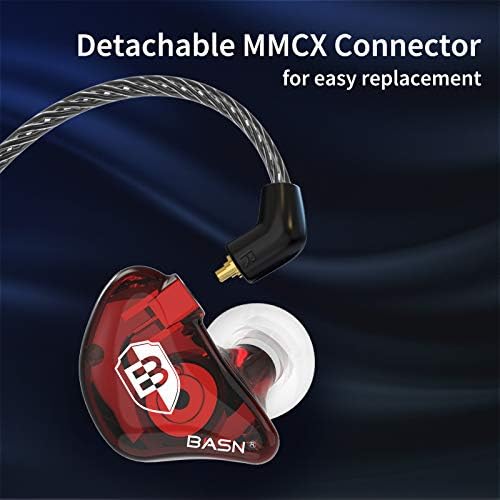 Слушалки за монитор на уво во уво за пејачи тапанари музичари со MMCX конектор IEM слушалки