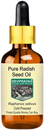 Devprayag чисто масло од семе од ротквица со стаклена капка ладно притиснато 10 ml