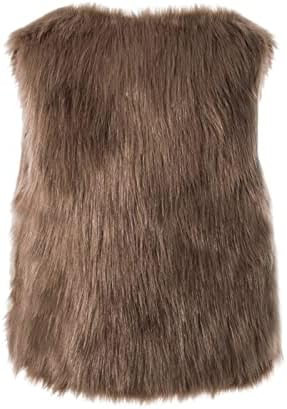 Clistha stailенски модни модни листови од половината, без ракави, цврста боја зимска лабава елек јакна за палто