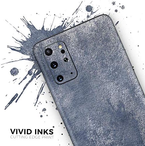 Дизајн Скинц потресена сребрена текстура v4 Заштитна винил декларална обвивка за обвивка на кожата компатибилен со Samsung Galaxy S20