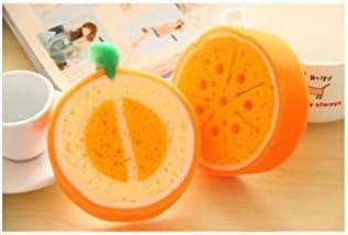 Кујната снабдува сунѓер во форма на овошје задебелен сунѓер избришете мулти-функционално деконтаминација чистење миење садови) сунѓер)