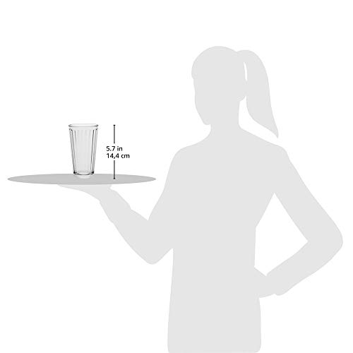 Амазонкомерцијални Чаши За Пиење, Флејтиран Хајбол-Сет од 8, Јасно, 13 мл, 3, 27х5, 67 инчи
