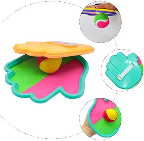 Toyvian 2 поставува лепливи целни плочи играчки Образовни играчки на отворено играчки играчки за деца надвор од деца играчки топка
