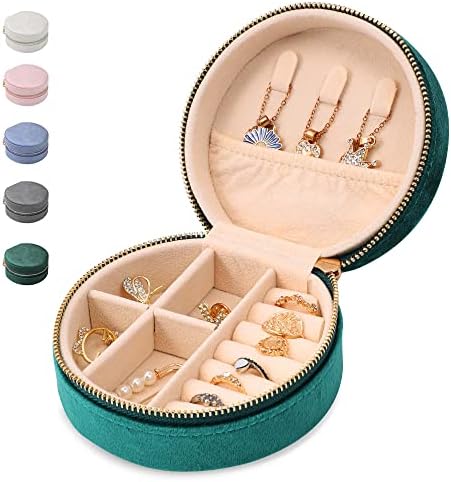Кутија за накит за патувања во Кадифе, кутија за накит за накит, кутија за кутии за нараквици за нараквици за нараквици за нараквици за