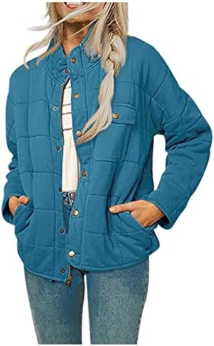 Uofoco обичен атлетски јакна со долг ракав за жени, одмори со одмори, цврсти бои палто за лабава лабава удобна