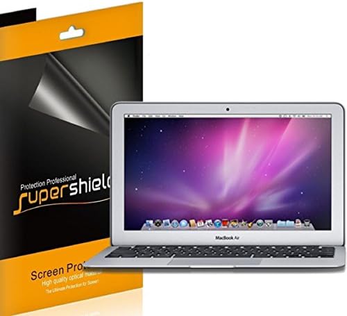 SuperShieldz Anti Glare и заштитник на екран за отпечатоци од прсти, дизајниран за Apple MacBook Air 11 инчи