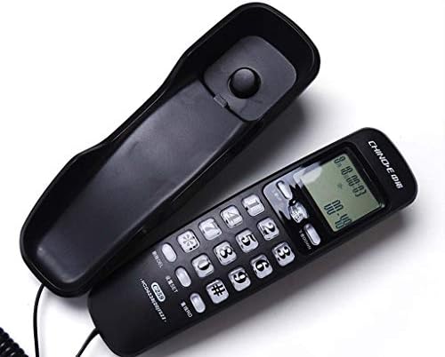 QDID фиксен телефон жичен телефон домашен wallиден телефон канцелариски хотелски центар Покажувач приказ мини телефон