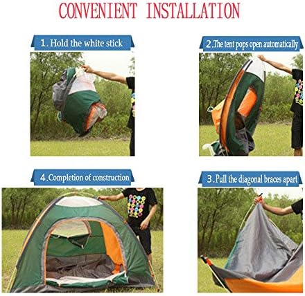 Кампување шатор 2-3 лица се појавуваат шатор Инстант ранец за кампување водоотпорен ветроут за надворешна плажа што патува во кампување