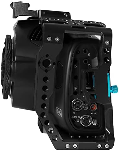 Kondor Blue 6K Pro Cage компатибилен со BlackMagic Design | Алуминиум на лесна воздушна вселенска оценка | Повеќе точки за монтирање