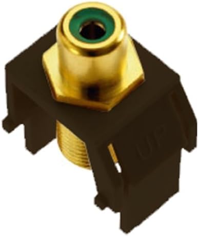 Legrand - on -q wp3463iv зелена rca до fconnector, слонова коска