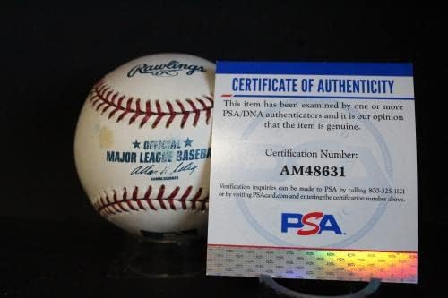 Боб Милер Потпиша Бејзбол Автограм Авто Пса/ДНК АМ48631 - Автограм Бејзбол