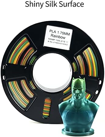 Филамент за печатач Kywoo PLA, димензионална точност +/- 0,03 mm, 1 кг лажица, 1,75 mm, боја на виножито, пакет од 1
