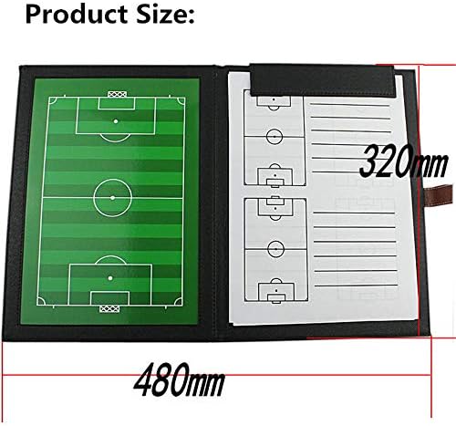 Тактички одбор на тренери Roseflower, 18,9 x 12.6 Преносен професионален тренерски тренерски одбор на фудбал/Стратегија за магнетна тактика