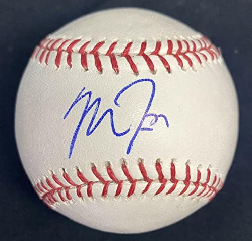 Потпис на дебитант на Мајк Пастрмка потпишан бејзбол MLB Holo Hologram - автограмирани бејзбол