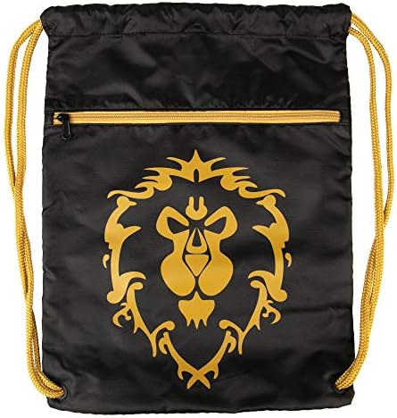 Baginинкс World of Warcraft Alliance Loot Bag, 14x19, ранец на цртање на кинч