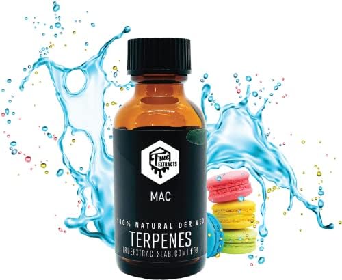 Вистински екстракти Терпени - Mac | 1мл | чист органски концентрат | Природно - без вештачко ароматизација | Здравје и здравје