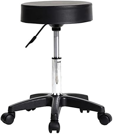 Llamn прилагодлива тркалезна столица пластична лак стапала ротација лента столче столче вртење столче Сто -бања тетоважа масажа салон мебел