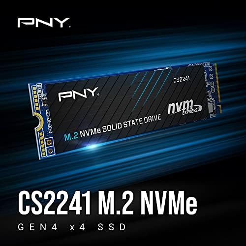 PNY CS2241 500GB M. 2 NVMe Gen4 x4 Внатрешна Цврста Состојба Диск - M280CS2241-500-RB