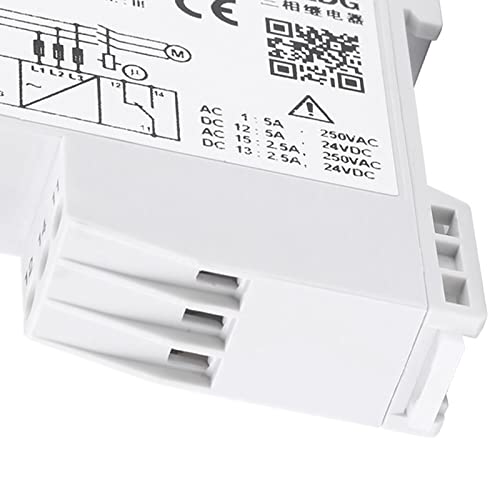 Fafeicy трифазно реле, 480VAC 3PHASE мониторинг на реле фаза на секвенца заштитник на секвенцата, релеи за монтирање ДИН