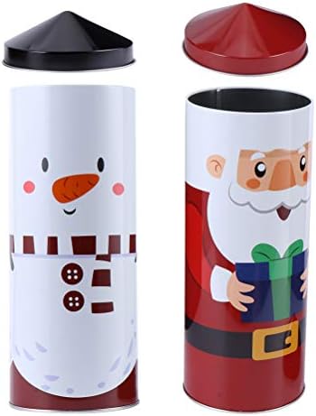 Partykindom 3 сетови 2 парчиња Божиќна лимба за бонбони кутии за калај кутии Божиќни украси подароци украси
