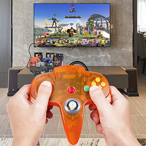 Suily 2x Classic Controller Wired Game Controller Retro Joystick за N64 Конзола N64 GamePad