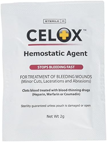 Celox грануларна хемостат кристали за згрутчување на крвта, 3 брои