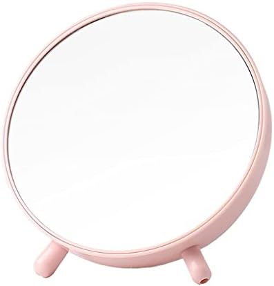ИОЛМНГ Биро Суета Огледало Со Кутија За Складирање Шминка Биро Суета Огледало Тркалезна Суета Огледало Дами (Боја: А, Големина