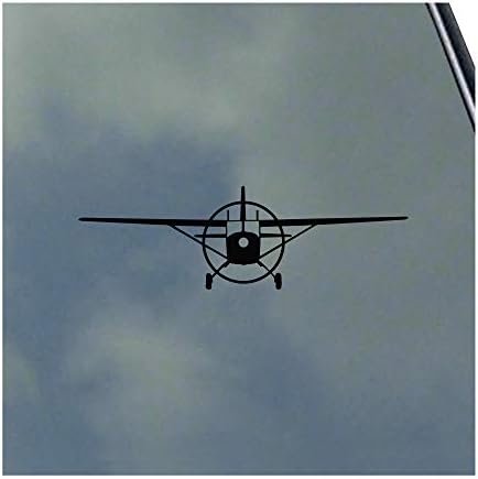 Cessna 180 пилотски преден винил налепница декларална небесагона грмушка летање