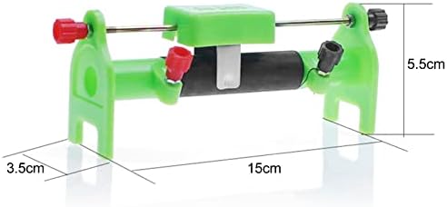 Unizhouxi 20Ω 2а Прилагодлив лизгачки отпорник реостат пламен ретардант Тест опрема Физички електричен експеримент Реостат за училиште