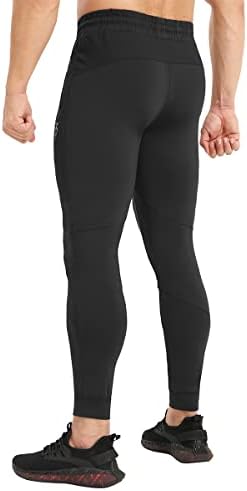 Зенвил Менс Теренски тренингот џогери, атлетски панталони за теретани кои трчаат џемпери за мажи со џебови од патент