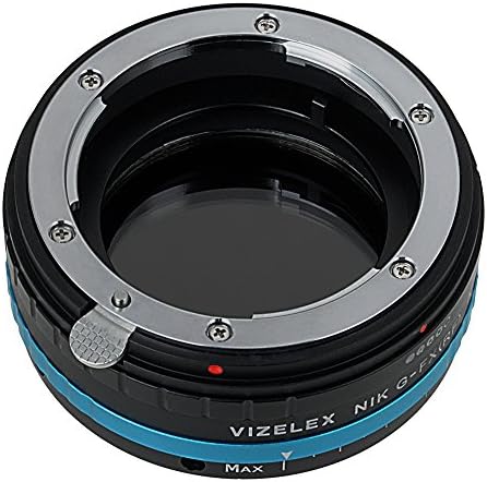 Адаптер за леќи на Vizelex Nd, компатибилен со леќите на типот на Nikon F-Mount G-Type до камерите Fujifilm X-Mount
