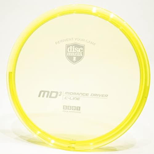 Discmania MD3 Disc Golf Midrange, Изберете тежина/боја [Печат и точна боја може да варираат]