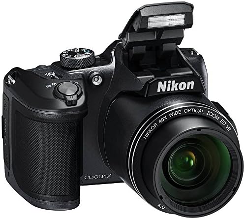 Nikon Coolpix B500 16MP 40x Оптички зум Дигитална камера 32 GB пакет вклучува камера, торба, мемориска картичка од 32 GB, читач, паричник,
