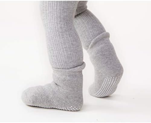 VWU дебели памучни чорапи со костец, бебиња дете деца зимски топли чорапи со Тери 0-6t