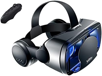 Vr Слушалки ЗА И Андроид Телефони 3D Очила ЗА Виртуелна Реалност СО Очила За Безжични Слушалки За Филмови И Игри На Имакс Со Рем