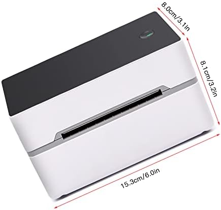 ZSEM Десктоп испорака етикета печатач со голема брзина USB директна термичка печатач за производител на етикета на налепница 40-80mm
