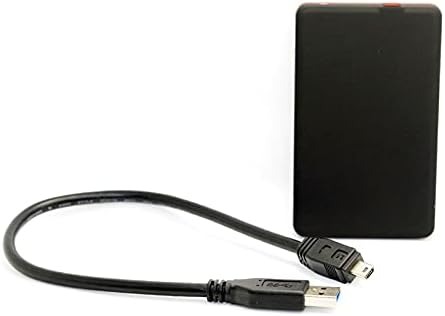 Конектори црна 1,8 инчи микро сата 16pin 7+9 SSD до USB 3.0 Надворешно куќиште на хард диск за лаптоп компјутер