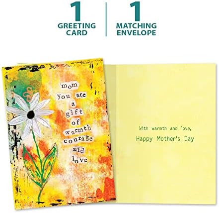 Честитки За Денот На Мајката Без дрвја-Уметнички Дизајни - 2 Картички + Соодветни Пликови-Направени Во САД- Рециклирана Хартија-5